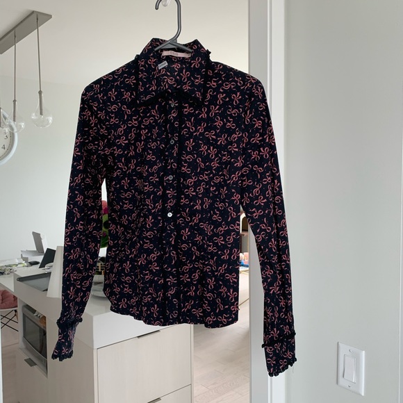 RED Valentino Button Up - Picture 2 of 5